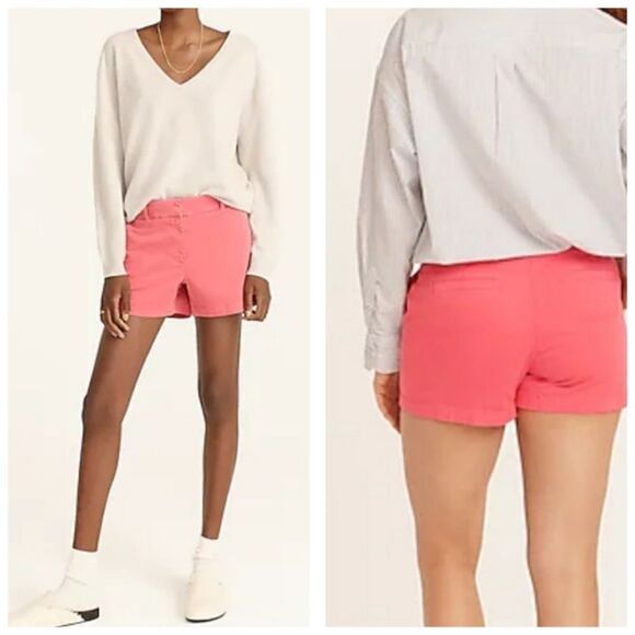 J.Crew Light Pink Chino 5" Shorts - Picture 5 of 16